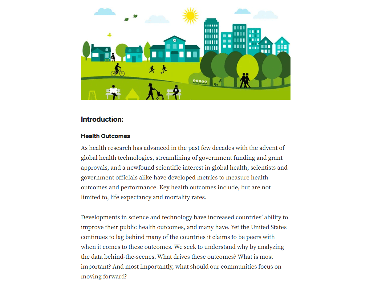 Healthy Communities project